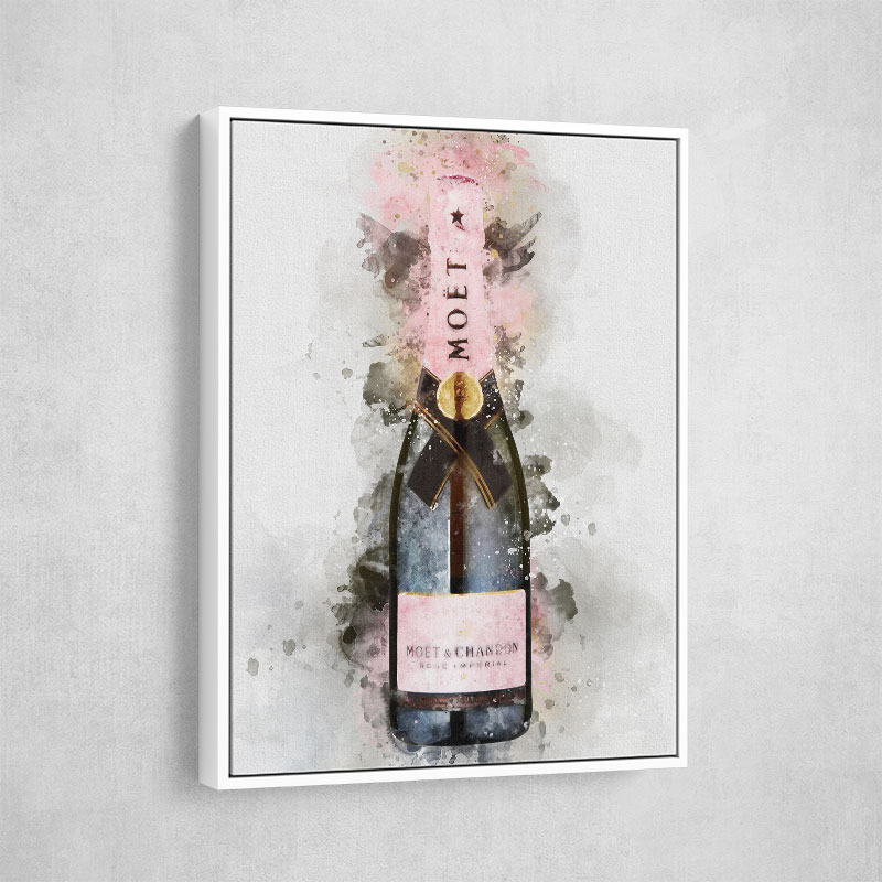 Moet & Chandon Brut Imperial Rose Champagne Art Print Moet & Chandon Brut Imperial Rose Champagne Art Print