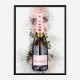 Moet & Chandon Brut Imperial Rose Champagne Art Print