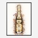 Cristal Champagne Art Print