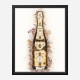 Cristal Champagne Art Print