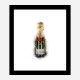 Baby Moet Abstract Champagne Art Print