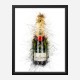 Baby Moet Abstract 2 Champagne Art Print