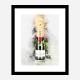 Baby Moet Abstract 3 Champagne Art Print