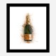 Veuve Abstract Champagne Art Print