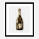 DP Dripping Gold Champagne Art Print