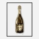 DP Dripping Gold Champagne Art Print