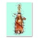 Mumm Champagne Splash Art Print