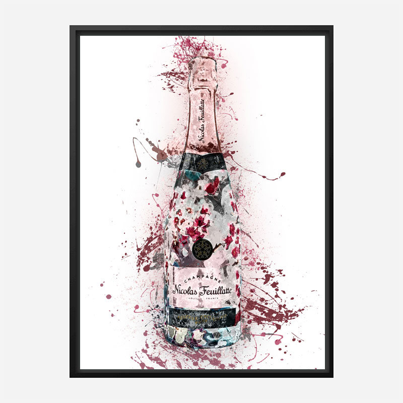 Nicolas Feuillatte Champagne Abstract Art Print