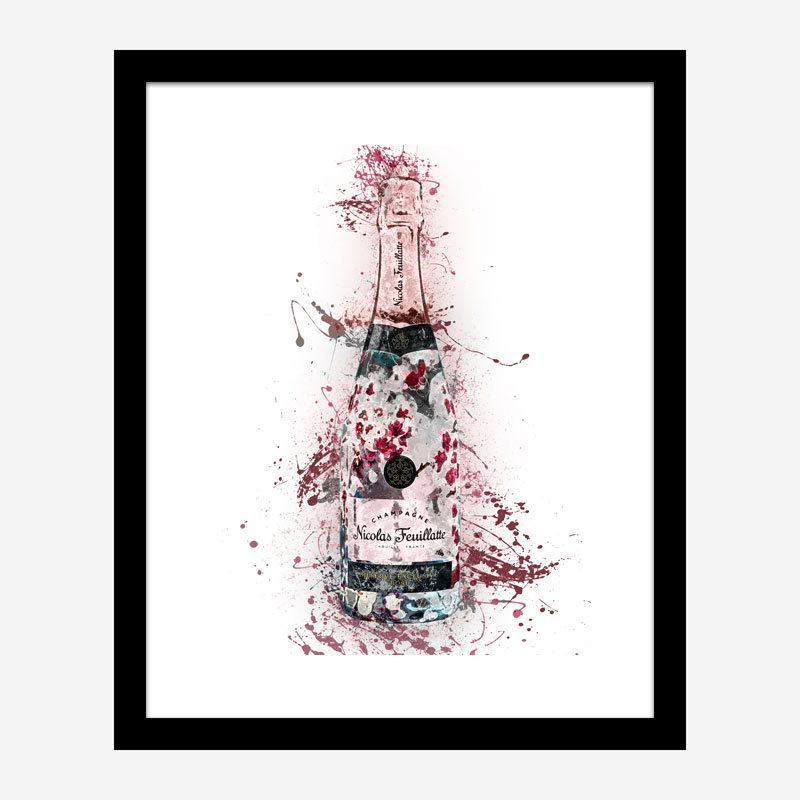 Nicolas Feuillatte Champagne Abstract Art Print