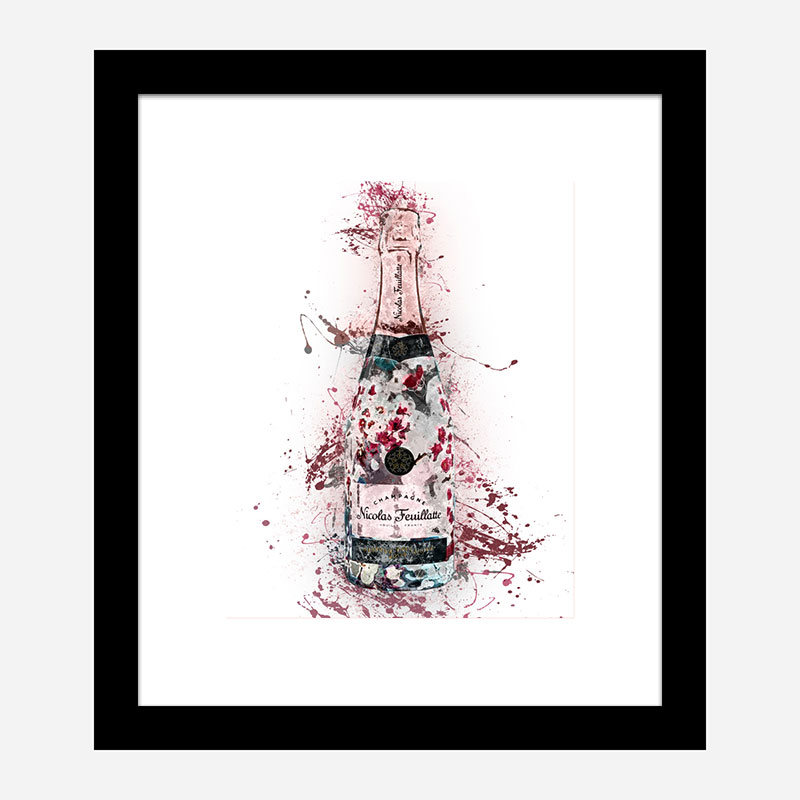 Nicolas Feuillatte Champagne Abstract Art Print