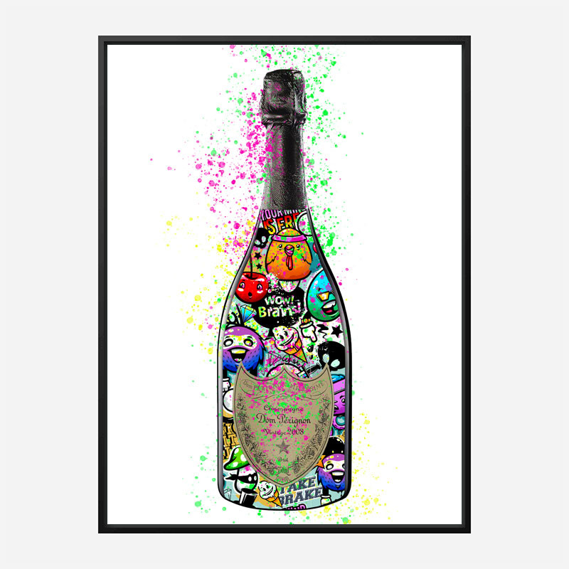 DP Cartoons Champagne Art Print