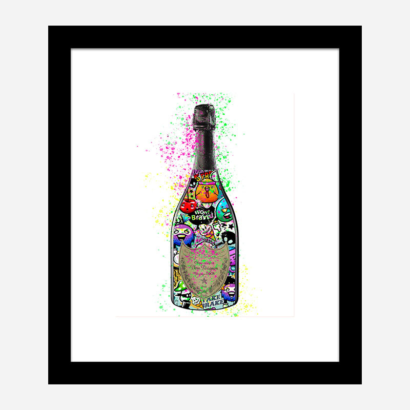 DP Cartoons Champagne Art Print