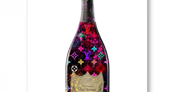 louis vuitton champagne bottle