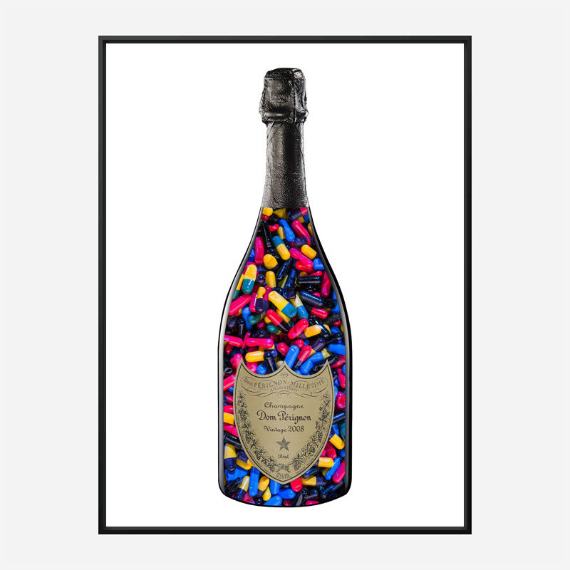 DP Pills Champagne Art Print