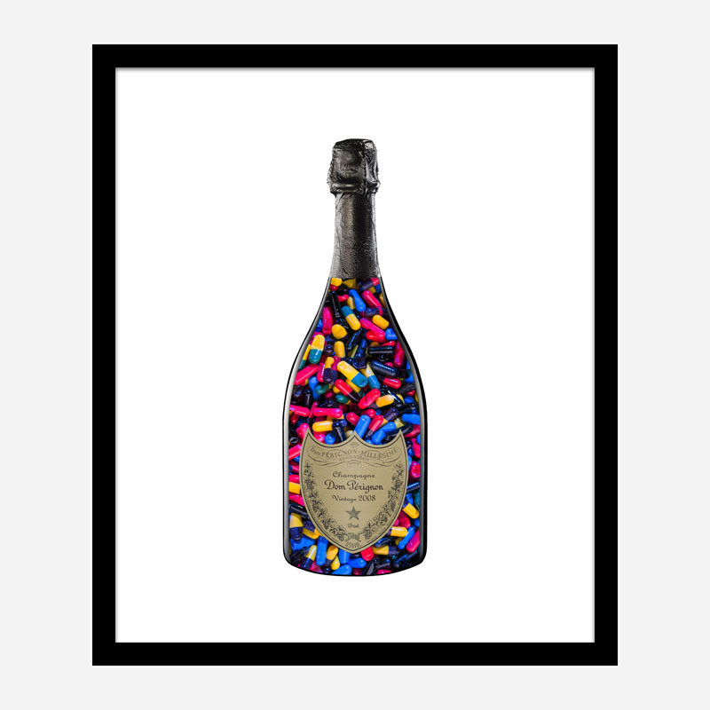 DP Pills Champagne Art Print