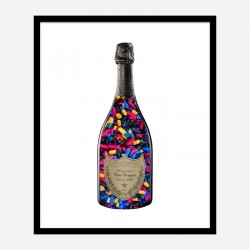 DP Pills Champagne Art Print