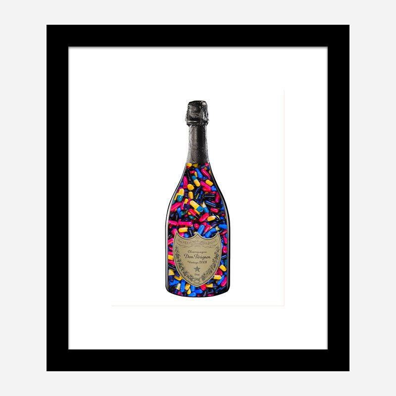 DP Pills Champagne Art Print