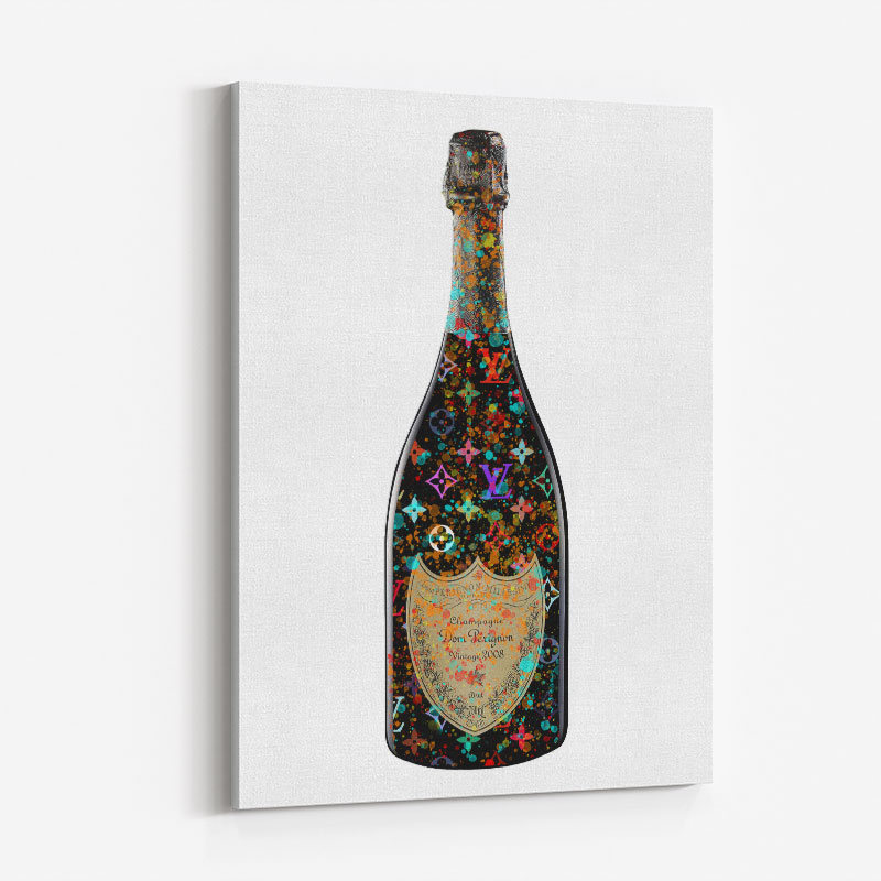 DP LV Splatter Champagne Art Print