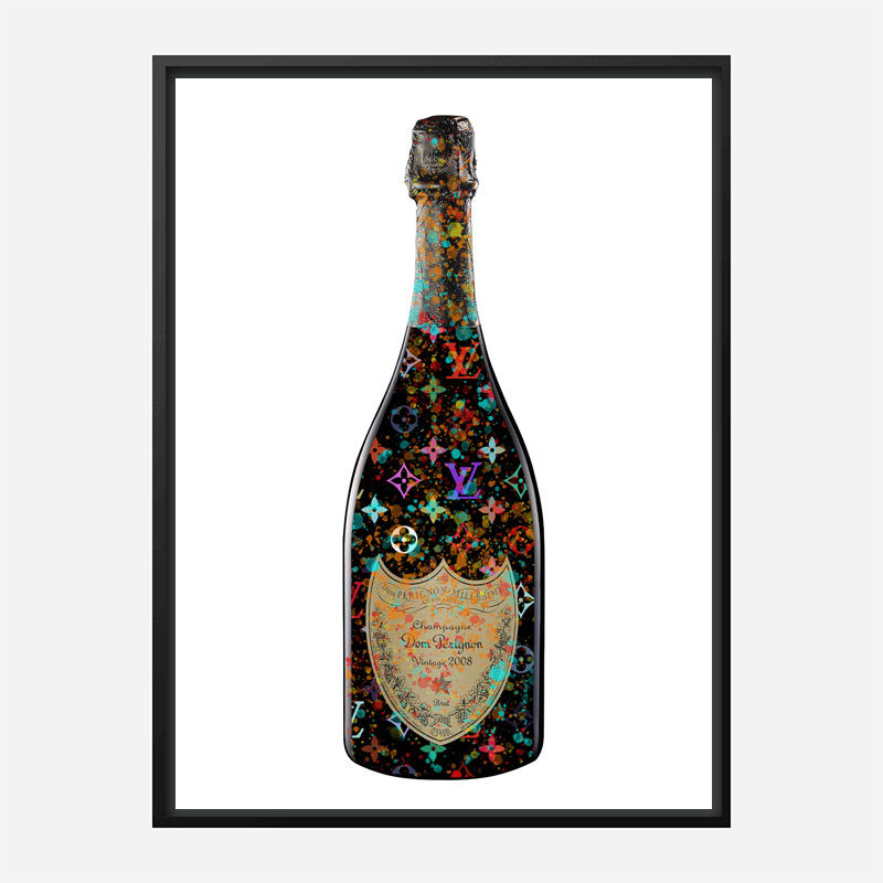 DP LV Splatter Champagne Art Print