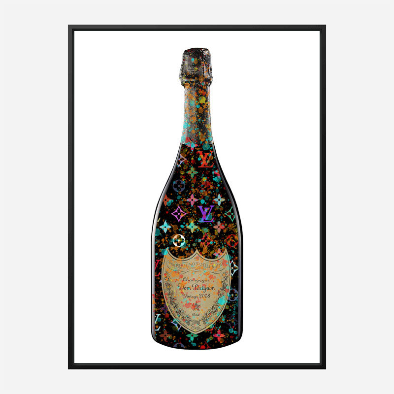 DP LV Splatter Champagne Art Print