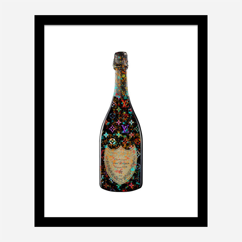 DP LV Splatter Champagne Art Print