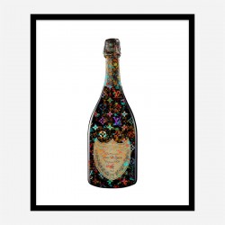 DP LV Splatter Champagne Art Print