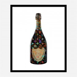 DP LV Splatter Champagne Art Print