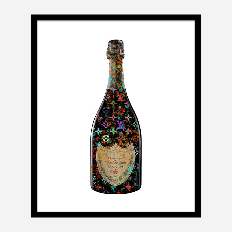 DP LV Splatter Champagne Art Print