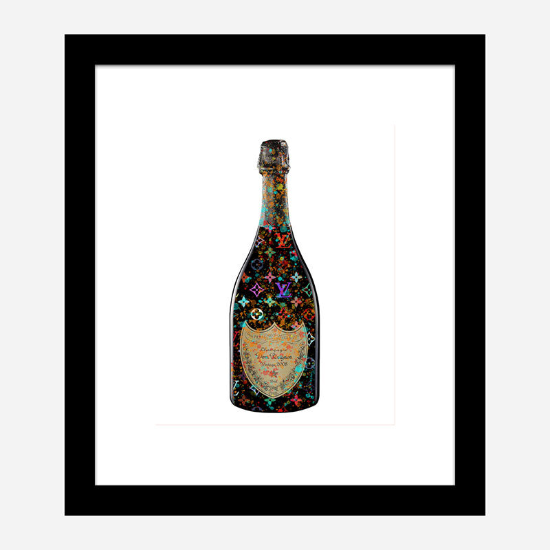 DP LV Splatter Champagne Art Print