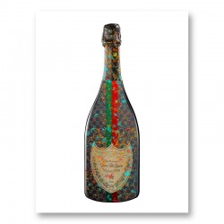 DP Gucci Splatter Champagne Art Print