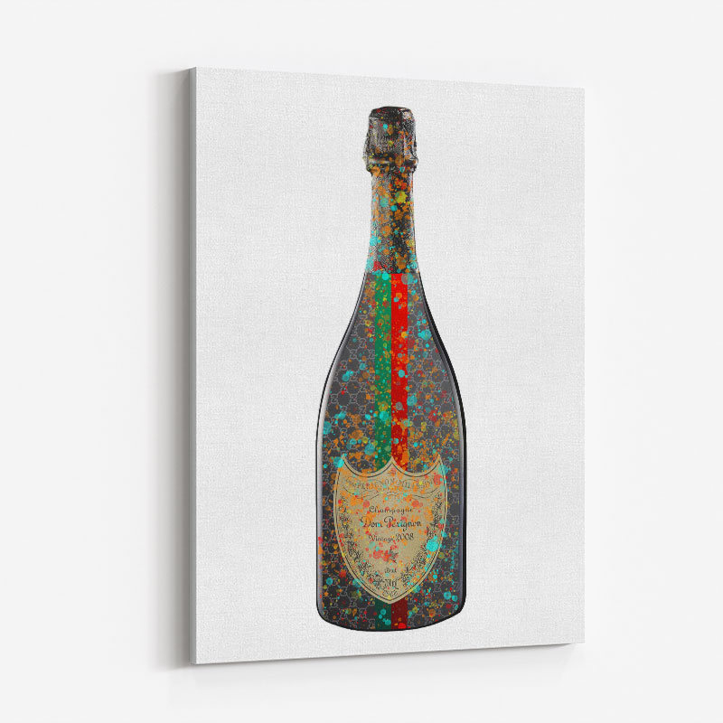 DP Gucci Splatter Champagne Art Print