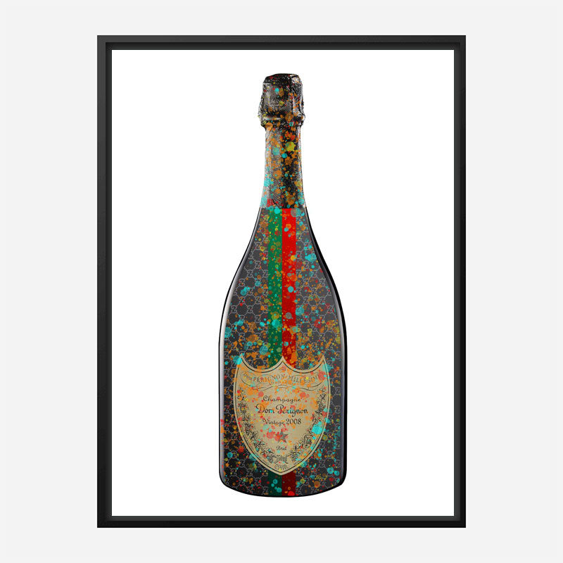 DP Gucci Splatter Champagne Art Print