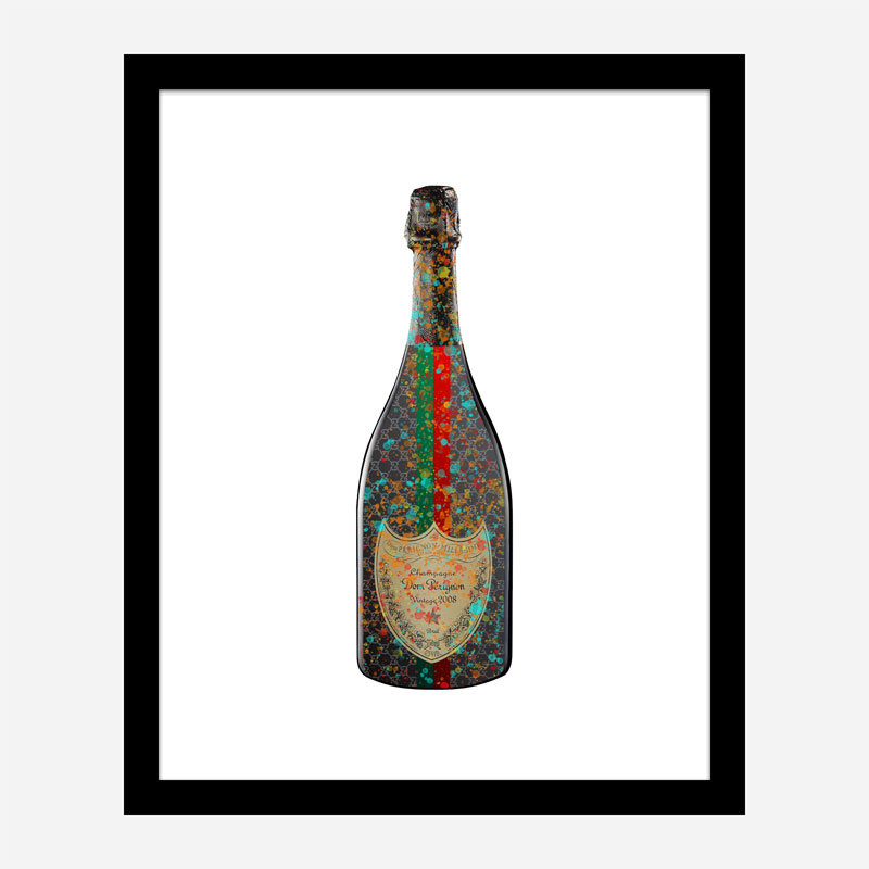 DP Gucci Splatter Champagne Art Print