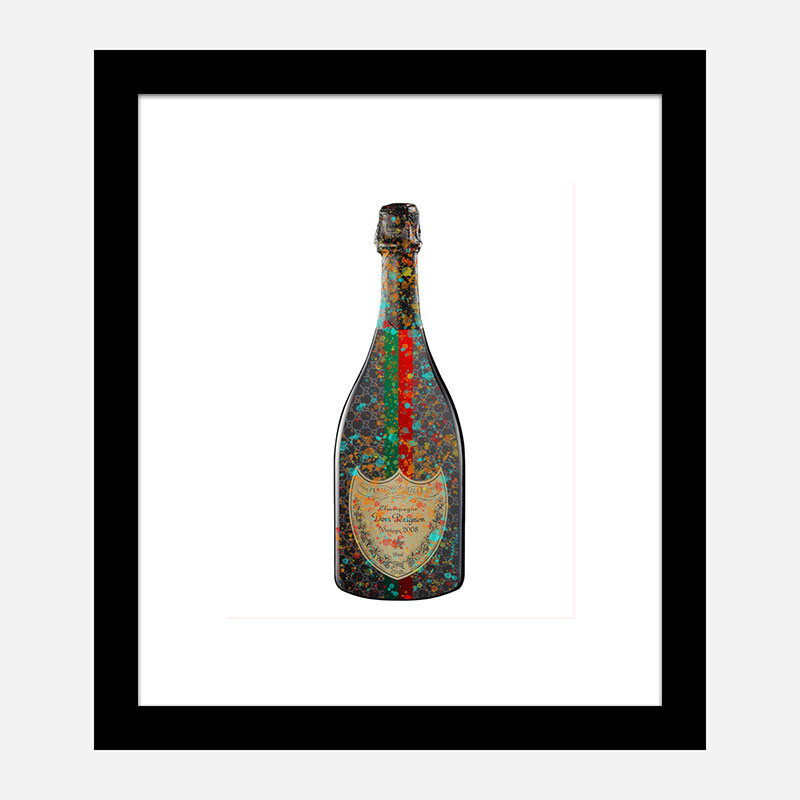 DP Gucci Splatter Champagne Art Print