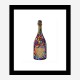 DP Addict Splatter Champagne Art Print