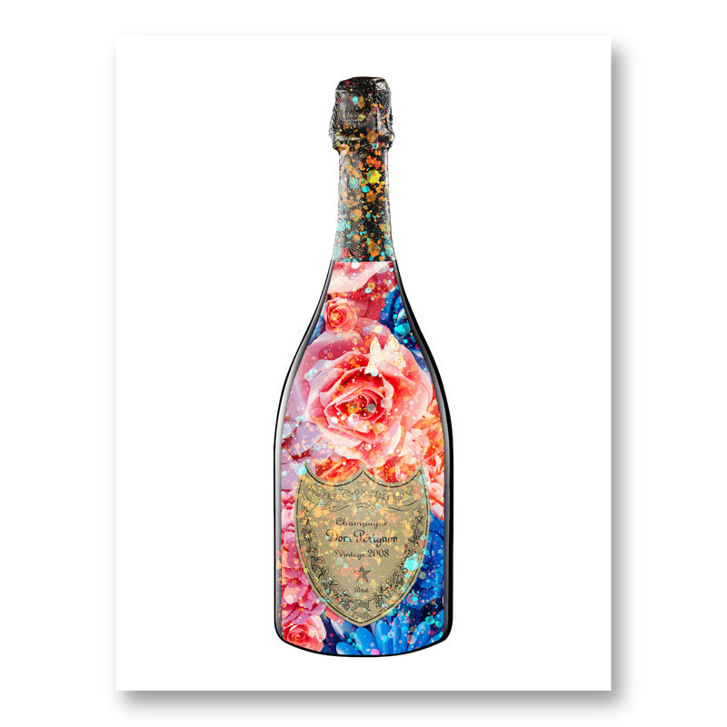 DP Flowers Champagne Art Print