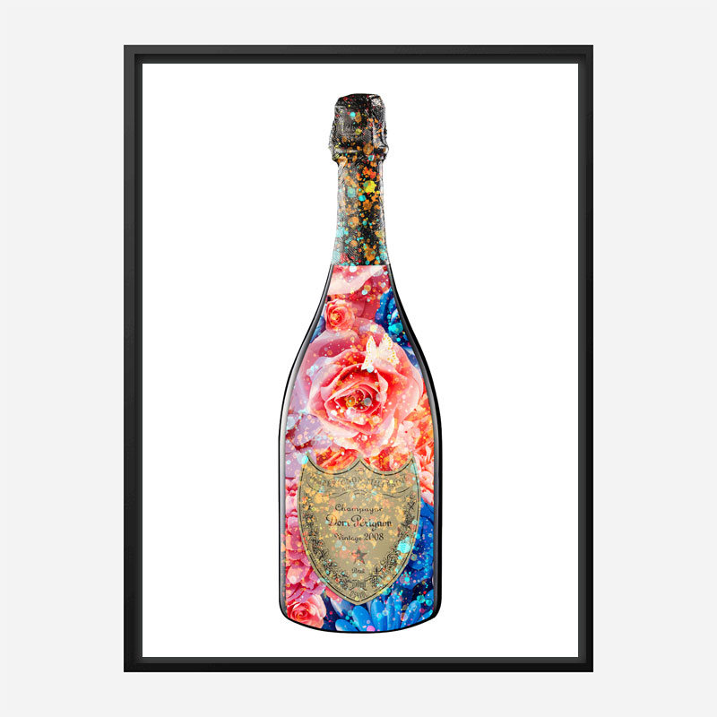 DP Flowers Champagne Art Print