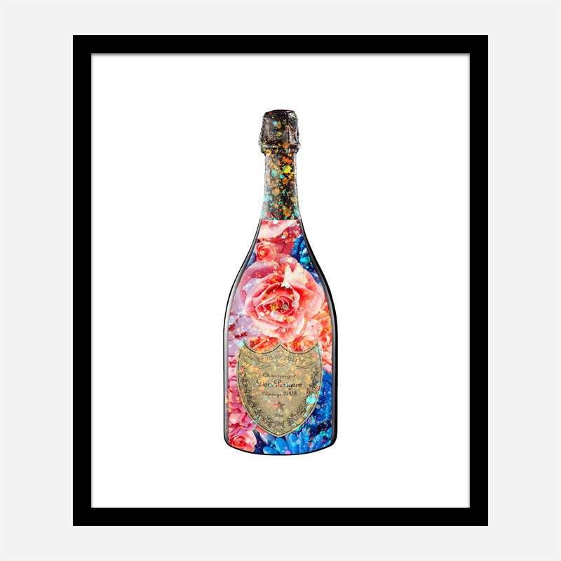 DP Flowers Champagne Art Print