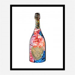 DP Flowers Champagne Art Print