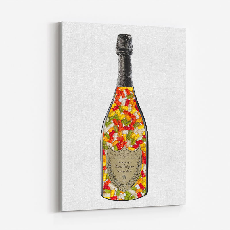 DP Gummy Bears Champagne Art Print