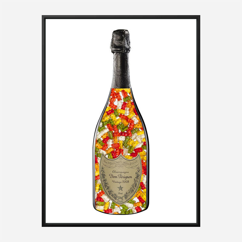 DP Gummy Bears Champagne Art Print