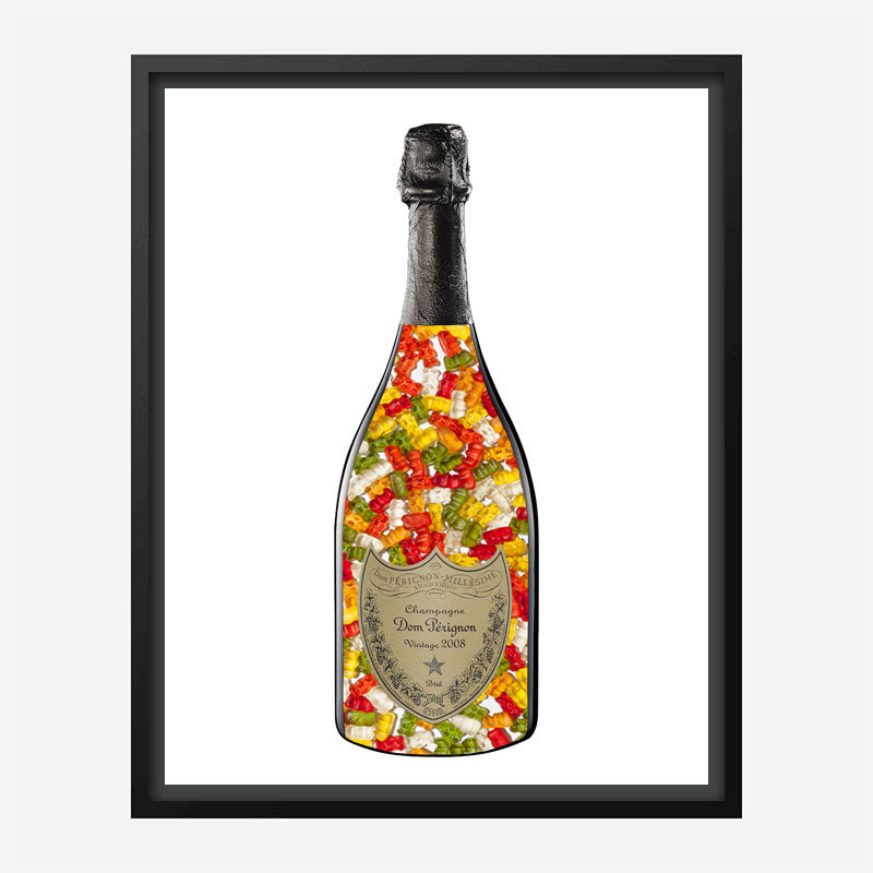 DP Gummy Bears Champagne Art Print