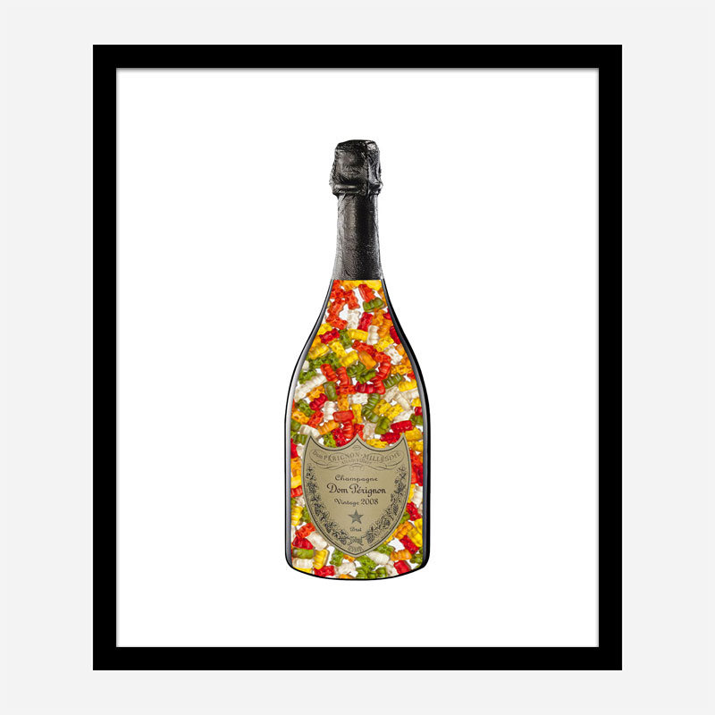 DP Gummy Bears Champagne Art Print