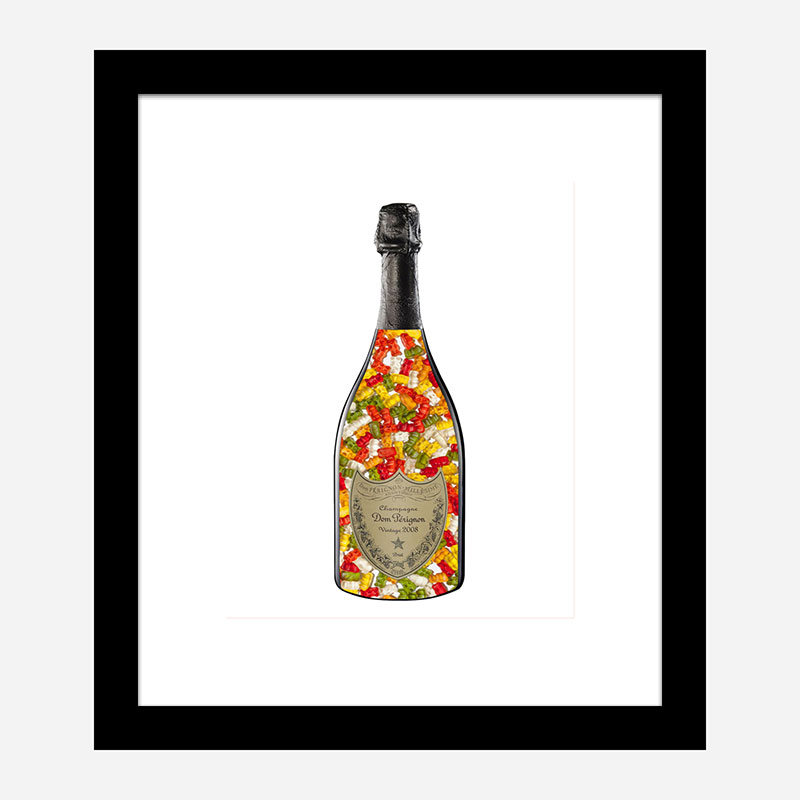 DP Gummy Bears Champagne Art Print