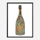 DP Pollock Splatter Champagne Art Print