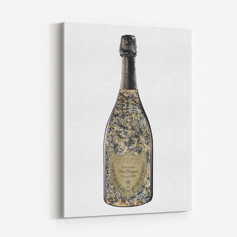 DP Pollock Champagne Art Print