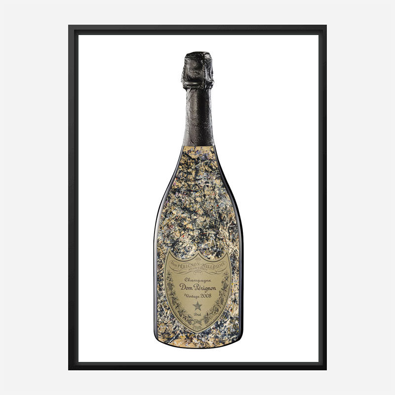 DP Pollock Champagne Art Print