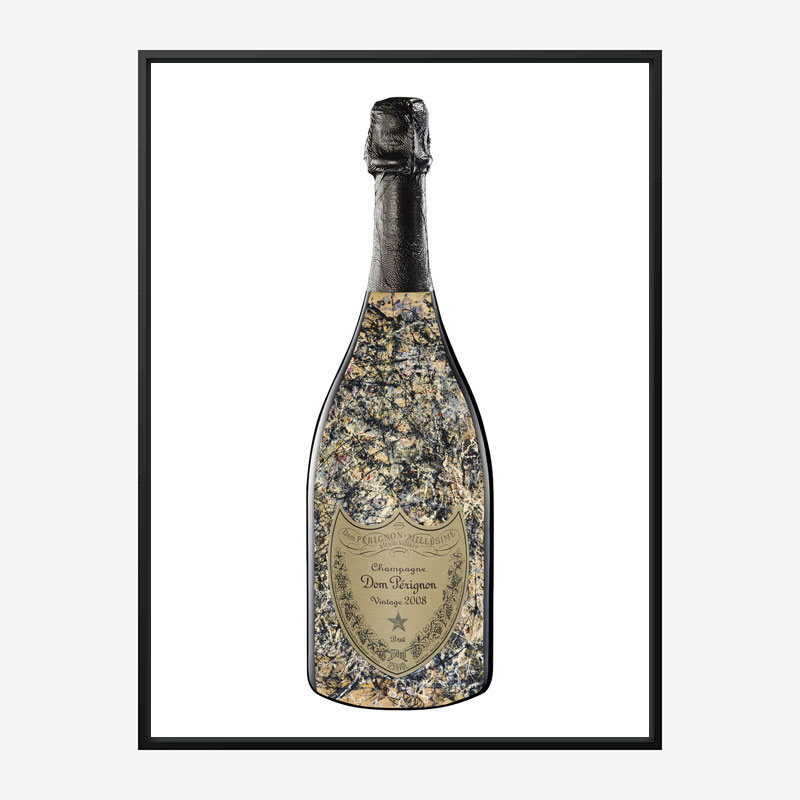 DP Pollock Champagne Art Print