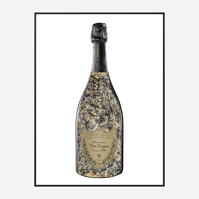 DP Pollock Champagne Art Print