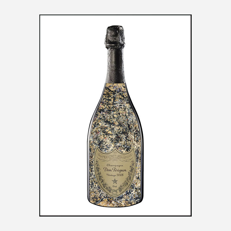 DP Pollock Champagne Art Print